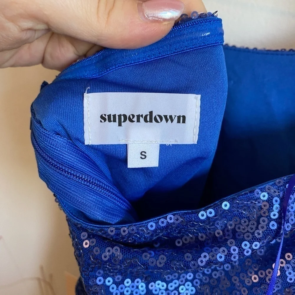 NWT superdown stevie sweetheart mini dress